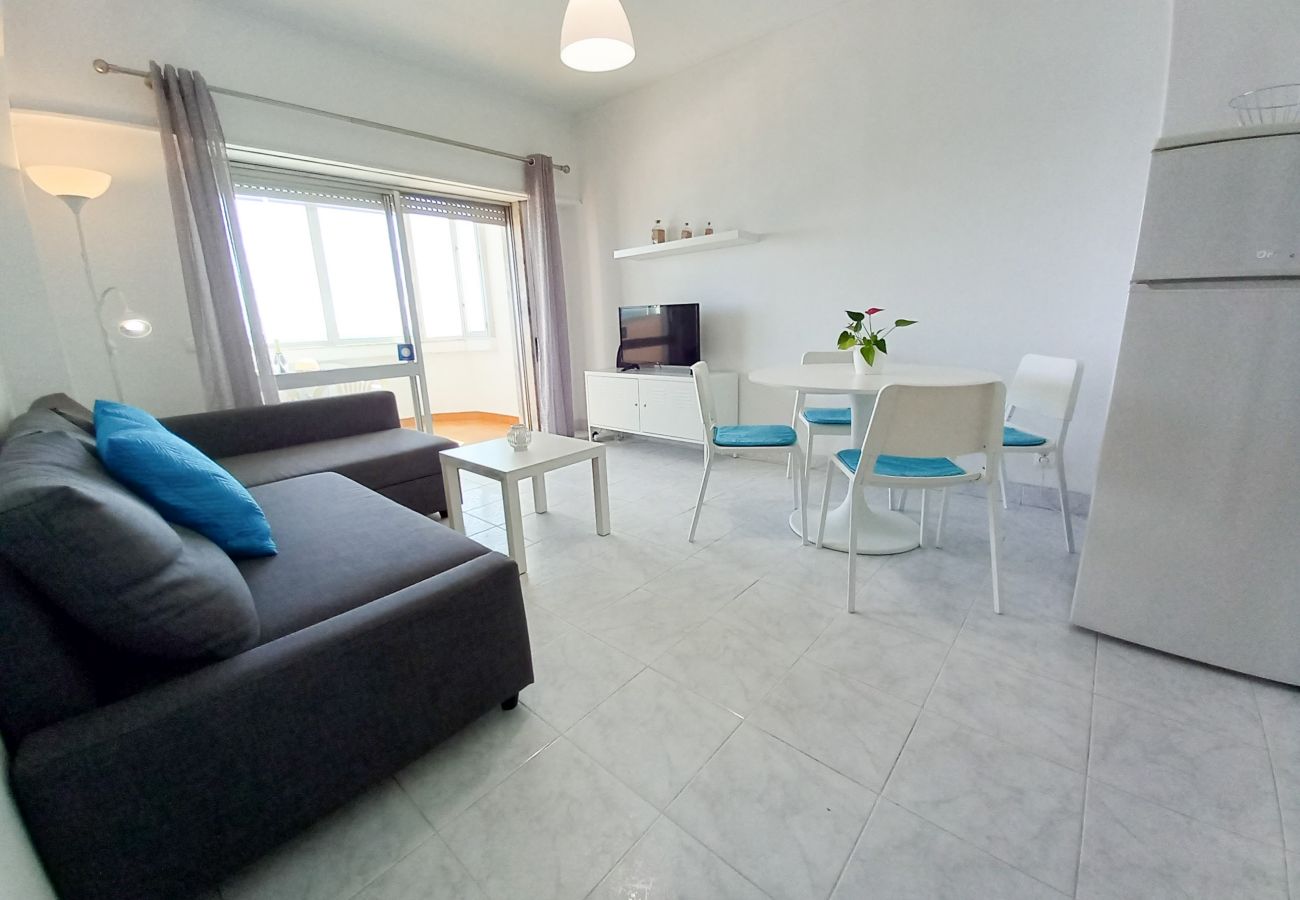 Apartamento em Quarteira - T1 T20 14D A/C VISTA  MAR FANTÁSTICA 80M PRAIA 4 P