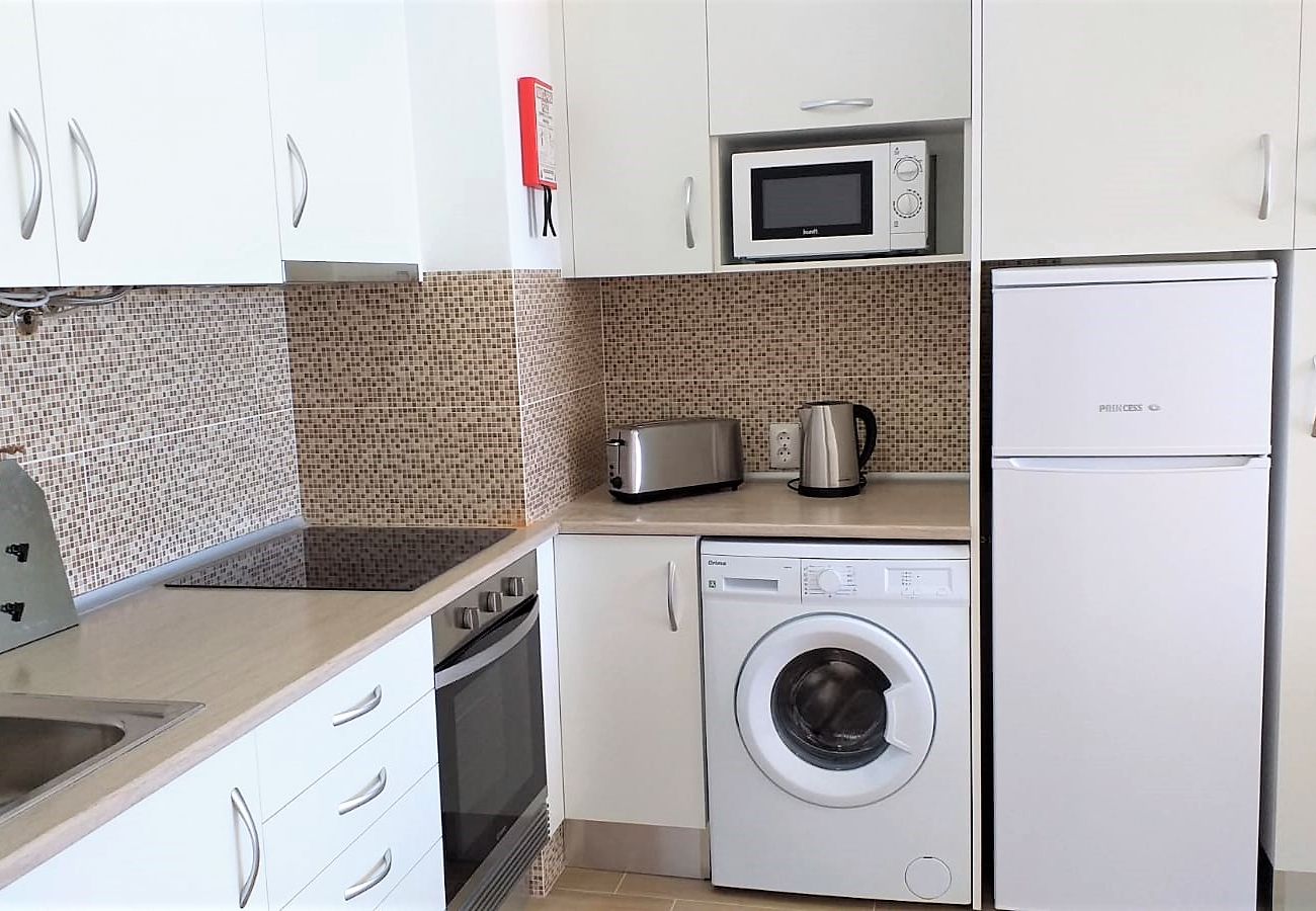 Apartamento em Quarteira - T1 Mira Praia 7C AC, VISTA MAR WI-FI 4 PESSOA