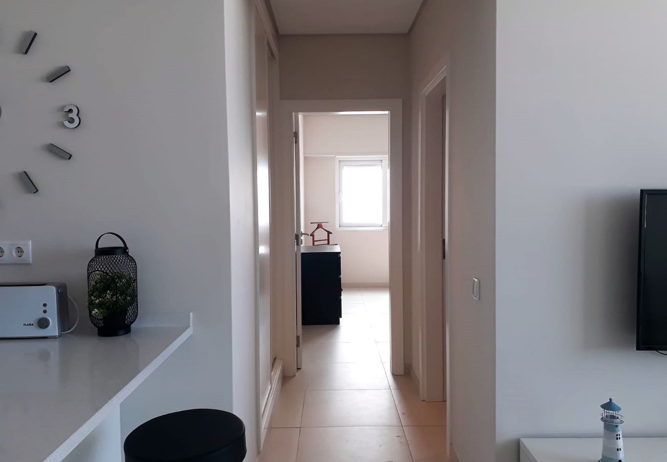 Apartamento em Quarteira - T1 CONFORTO E VISTA MAR A/C 80M PRAIA-16E& WIFI