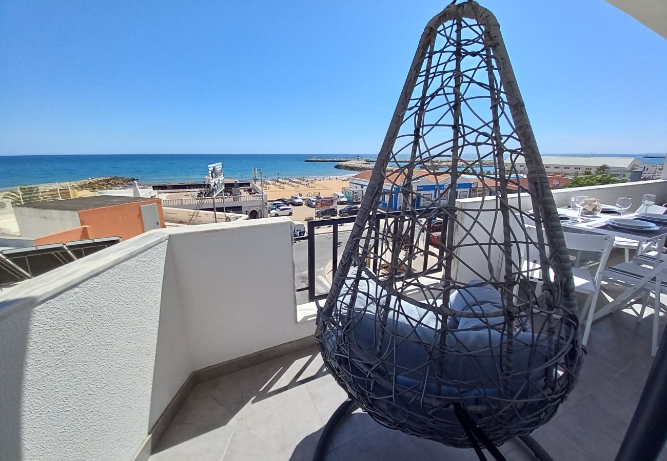 Apartamento em Quarteira - T2 Gaveto 3ºpiso Vista Mar&Frente Praia