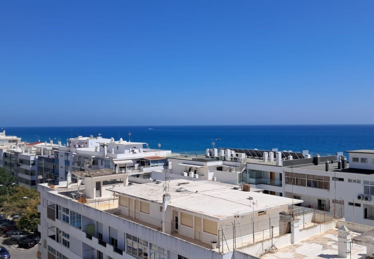 Apartamento em Quarteira - T1 Pontemira 7C Vista Mar A/C, 80m praia