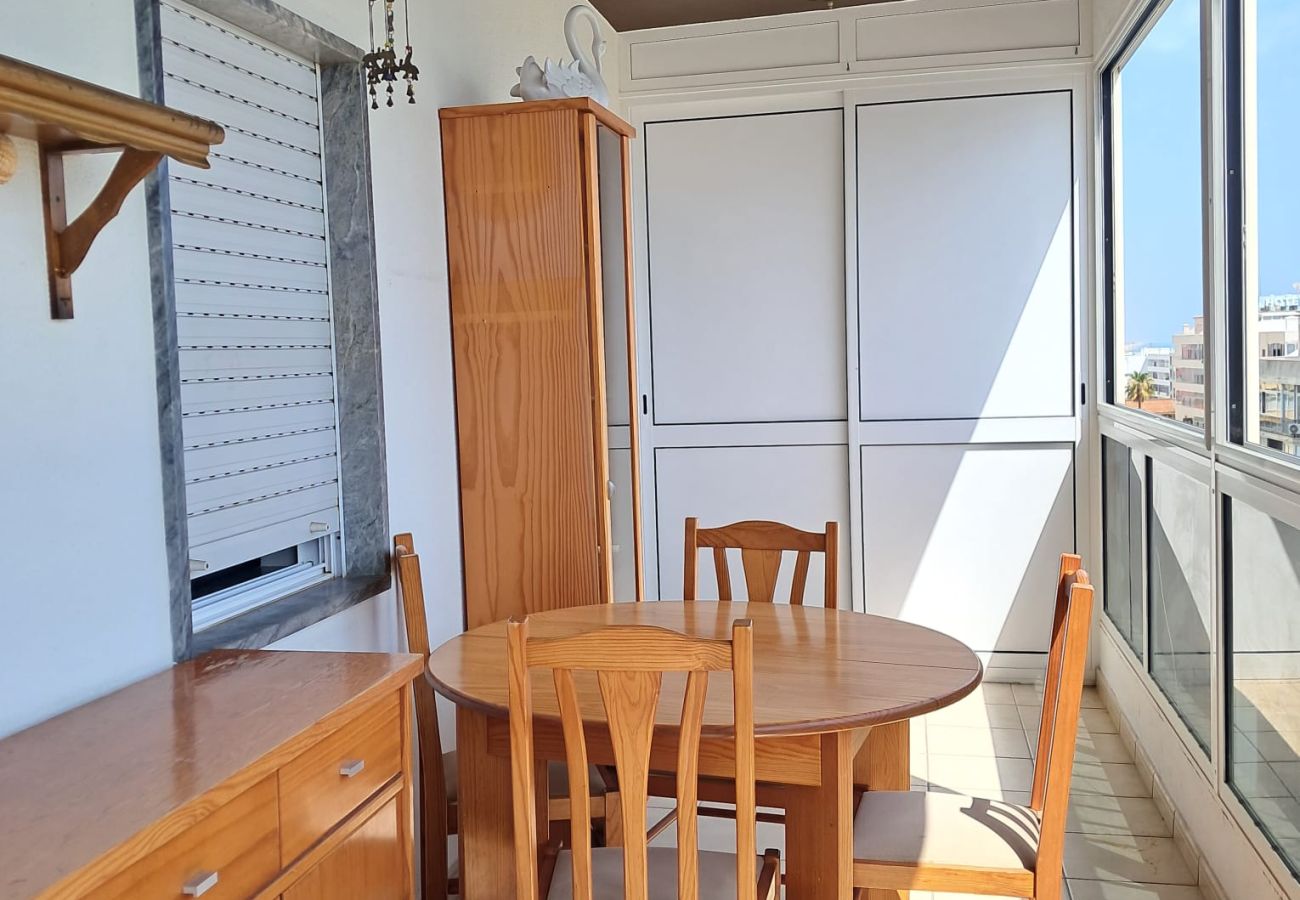 Apartamento em Quarteira - T1 São Brás Vista Mar A/C TV wifi