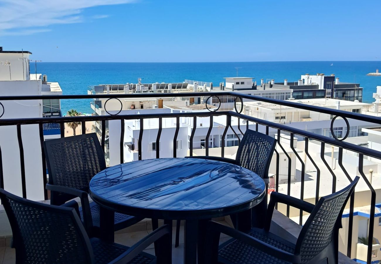 Apartamento em Quarteira - T1 São Brás Vista Mar A/C TV wifi