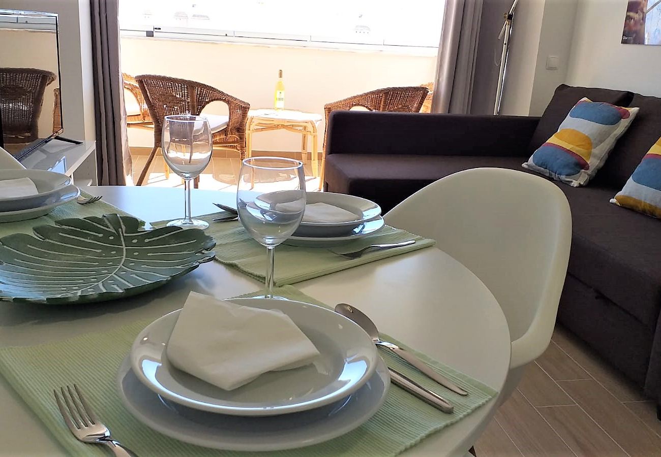Appartement à Quarteira - T1 Mira Praia 7C AC, VISTA MAR WI-FI 4 PESSOA