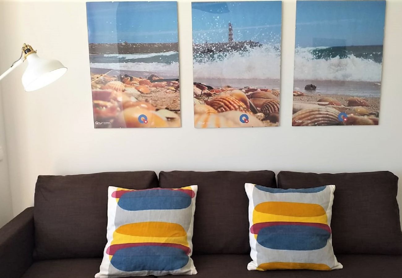 Appartement à Quarteira - T1 Mira Praia 7C AC, VISTA MAR WI-FI 4 PESSOA