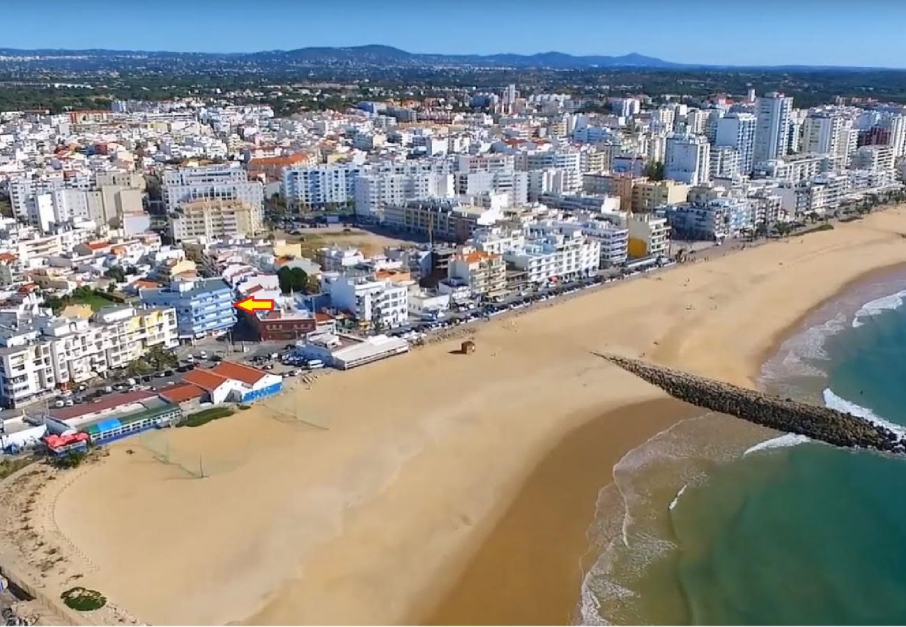 Appartement à Quarteira - T2 Gaveto 3ºpiso Vista Mar&Frente Praia